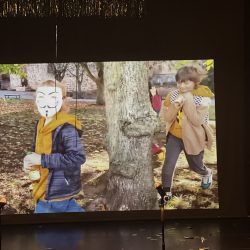 Film von der Demo-Performane während der Abschlusspräsentation